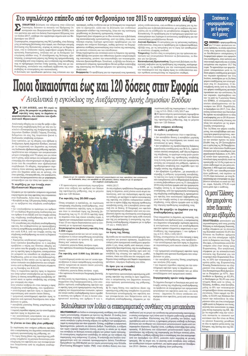 Οπισθόφυλλο εφημερίδας Kontra News