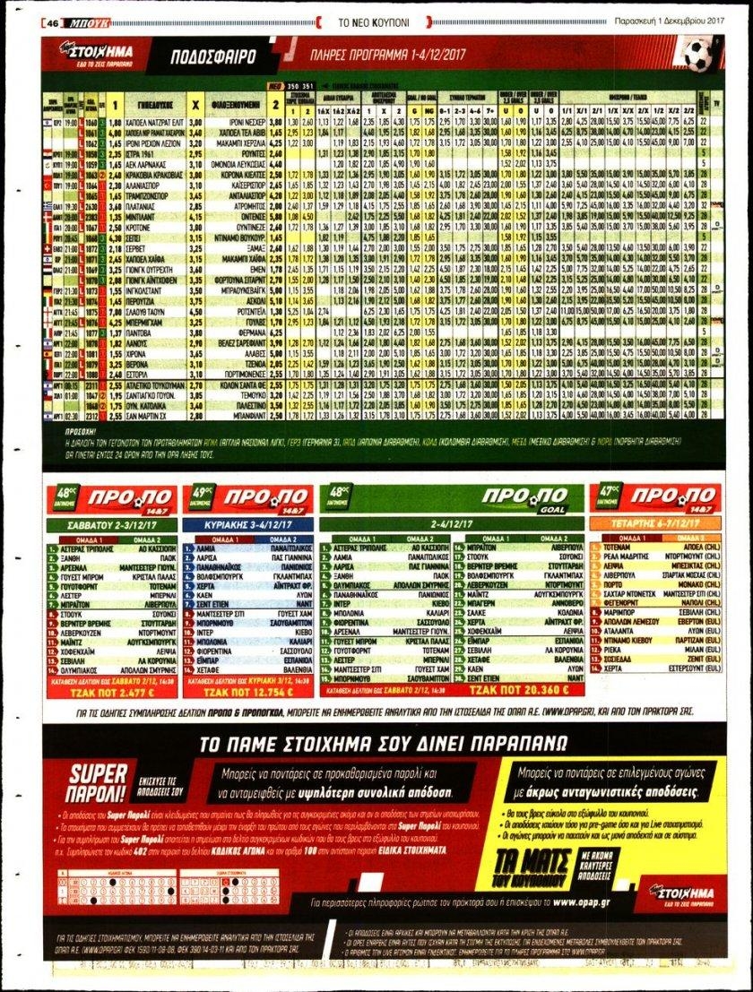 Οπισθόφυλλο εφημερίδας 12x