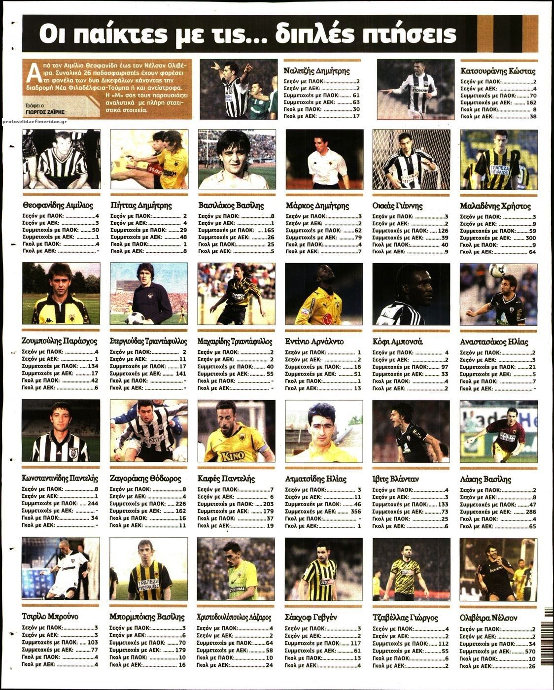 Οπισθόφυλλο εφημερίδας Metrosport