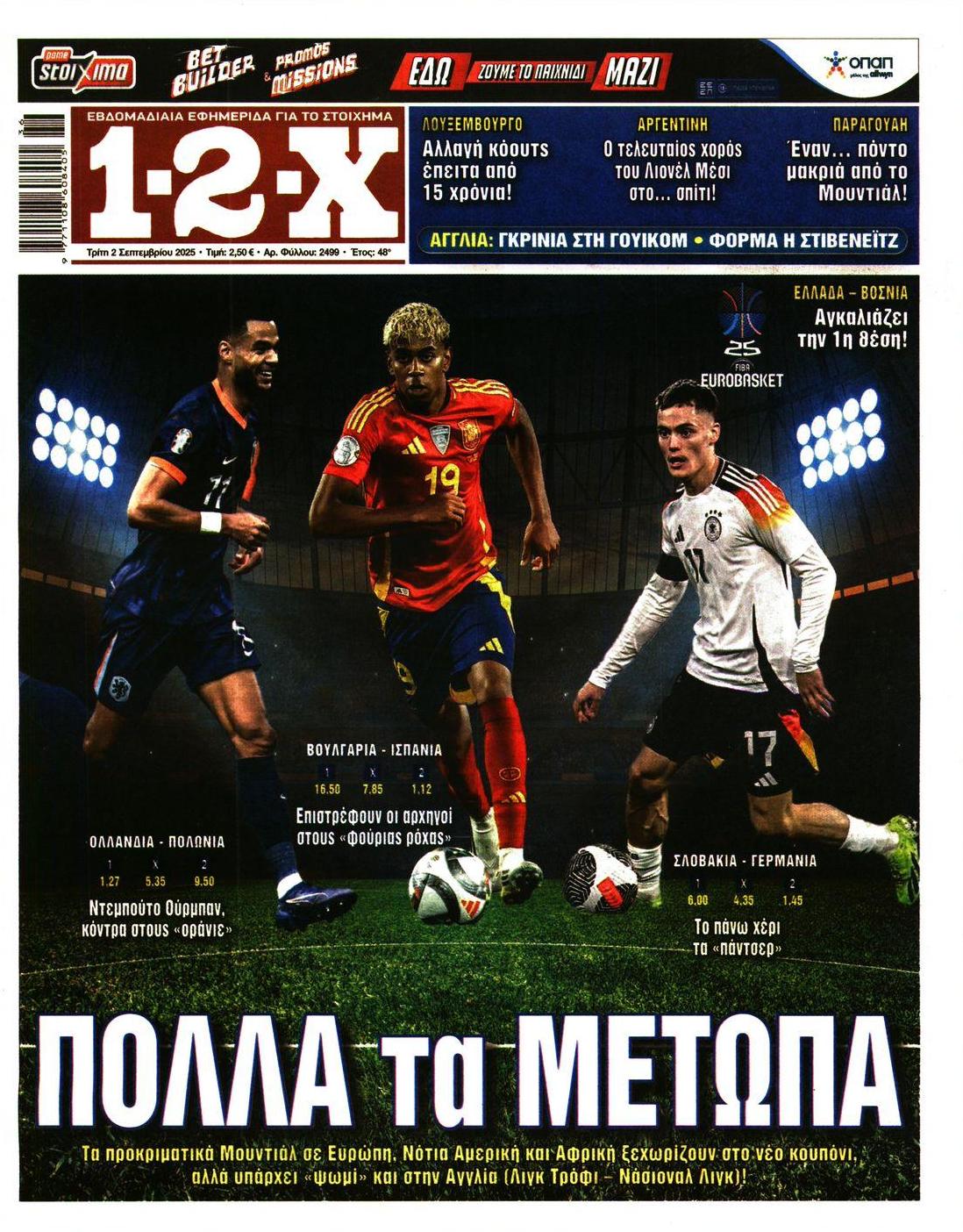 Πρωτοσέλιδο εφημερίδας 12x