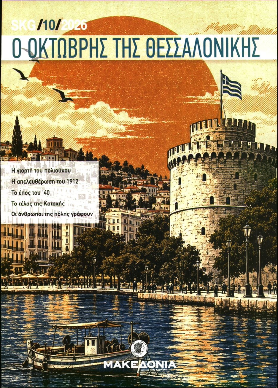 Πρωτοσέλιδο εφημερίδας ΜΑΚΕΔΟΝΙΑ ΤΗΣ ΚΥΡΙΑΚΗΣ - ΕΙΔΙΚΗ ΕΚΔΟΣΗ 27/10/2026